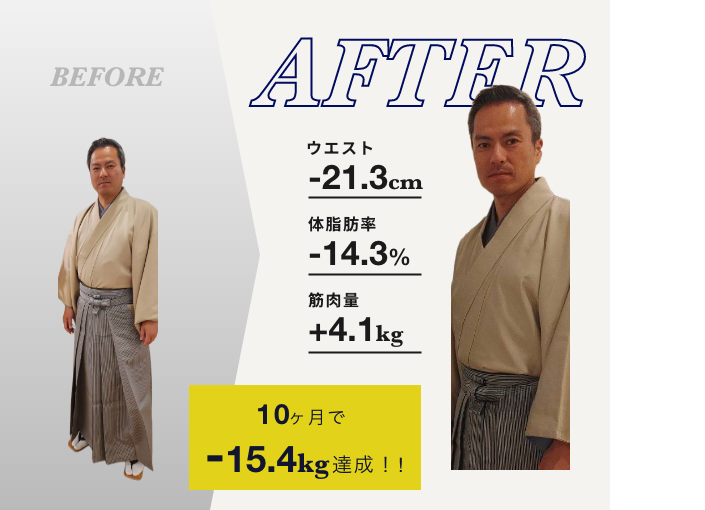 50代 K様 before after